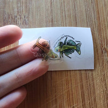 Load image into Gallery viewer, Pick your own nano fish sticker-Decorative Stickers-Glass Grown-Celestial Pearl Danio #026-Glass Grown Aquatics-Aquarium live fish plants, decor