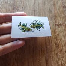 Load image into Gallery viewer, Pick your own nano fish sticker-Decorative Stickers-Glass Grown-Celestial Pearl Danio #026-Glass Grown Aquatics-Aquarium live fish plants, decor