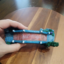 Load image into Gallery viewer, Blue Bridge Resin Decoration-Aquarium Decor-Glass Grown Aquatics-Glass Grown Aquatics-Aquarium live fish plants, decor