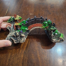 Load image into Gallery viewer, Pagoda Bridge Resin Decoration-Aquarium Decor-Glass Grown Aquatics-Glass Grown Aquatics-Aquarium live fish plants, decor