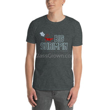 Load image into Gallery viewer, Big Shrimpin' T-Shirt-Shirts & Tops-Glass Grown Aquatics-Dark Heather-S-Glass Grown Aquatics-Aquarium live fish plants, decor