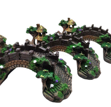 Load image into Gallery viewer, Pagoda Bridge Resin Decoration-Aquarium Decor-Glass Grown Aquatics-Glass Grown Aquatics-Aquarium live fish plants, decor