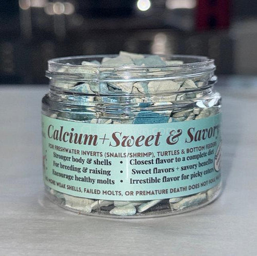 Calcium + Sweet and Savory Invert Food-Fish Food-Glass Grown Aquatics-Glass Grown Aquatics-Aquarium live fish plants, decor