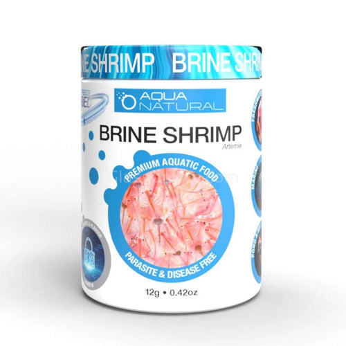 Aqua Natural Brine Shrimp (12g)-Fish Food-Glass Grown Aquatics-Glass Grown Aquatics-Aquarium live fish plants, decor