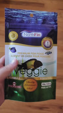 Load and play video in Gallery viewer, Northfin Veggie Fish Food 100g
