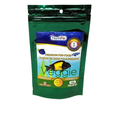 Northfin Veggie Fish Food 100g-Fish Food-Glass Grown Aquatics-Glass Grown Aquatics-Aquarium live fish plants, decor